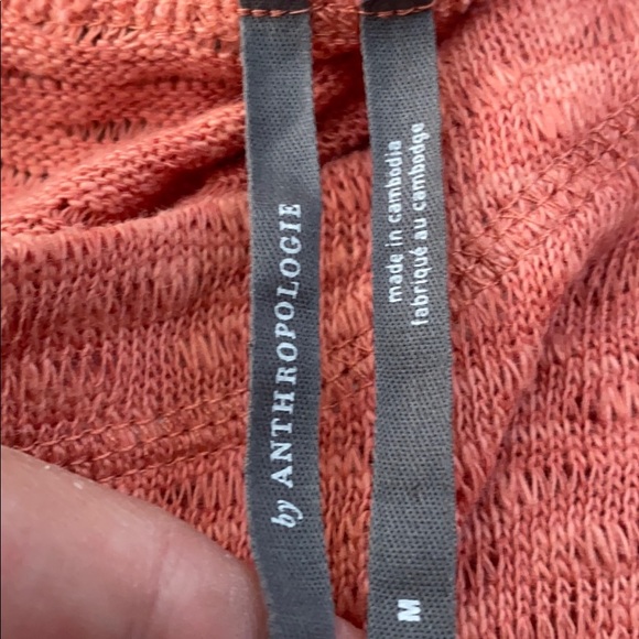 Anthropologie coral top - Picture 3 of 3